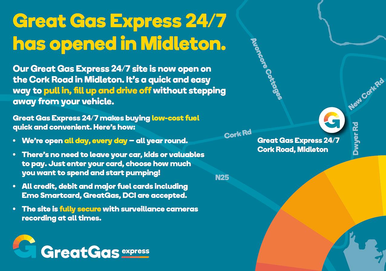 GreatGas express 247 Midleton 3